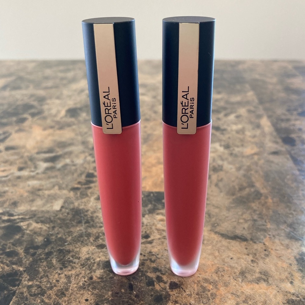 2 Loreal Liquid Lipstick #450 Adored